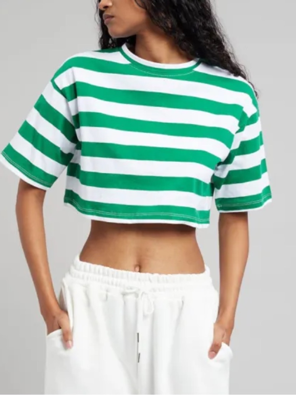 The Frankie shop cropped tee